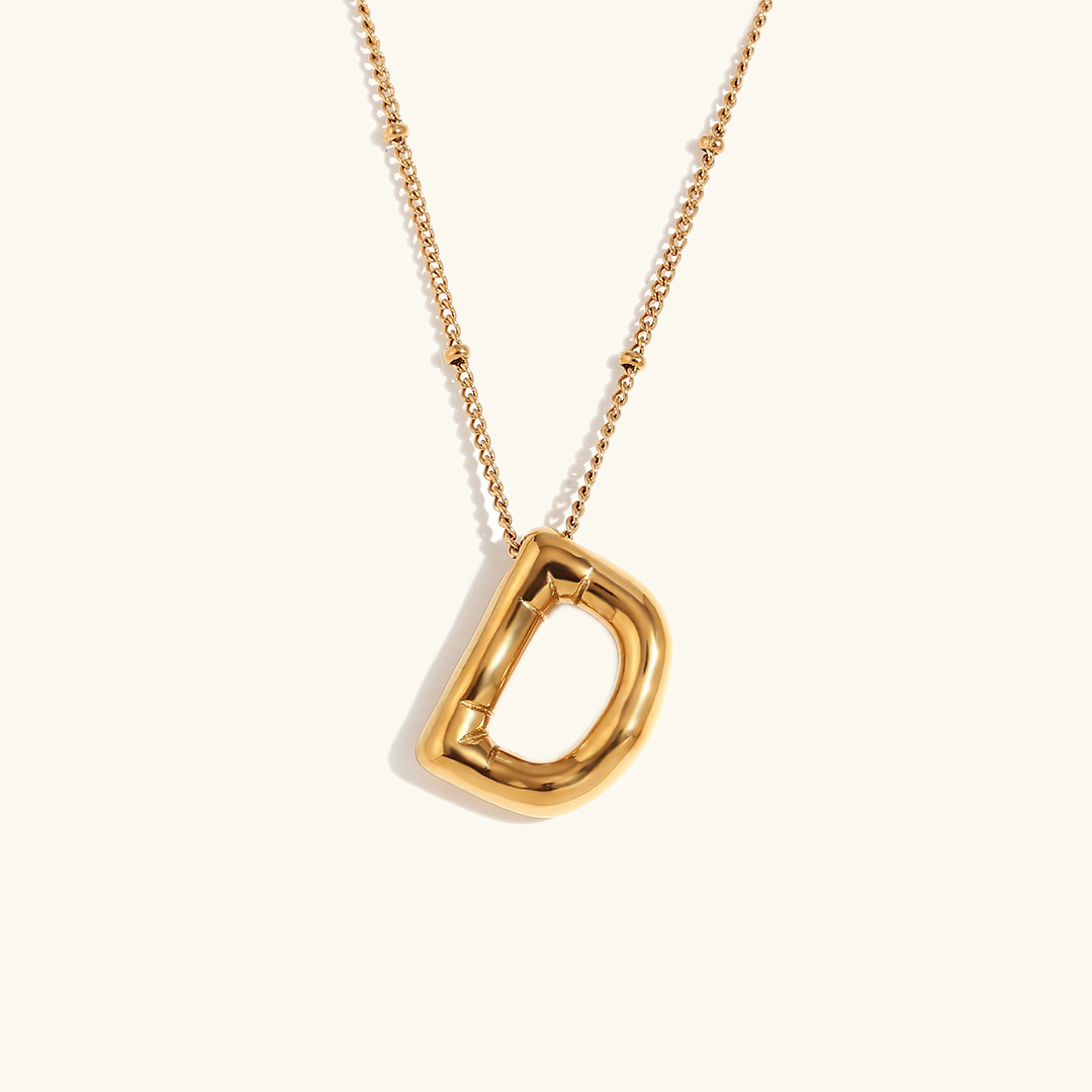 Gold Initial Necklace