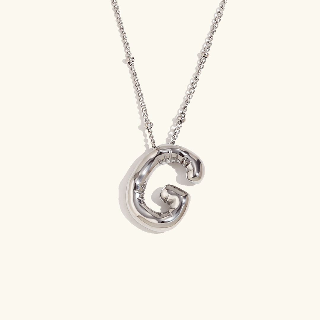 Gold Initial Necklace