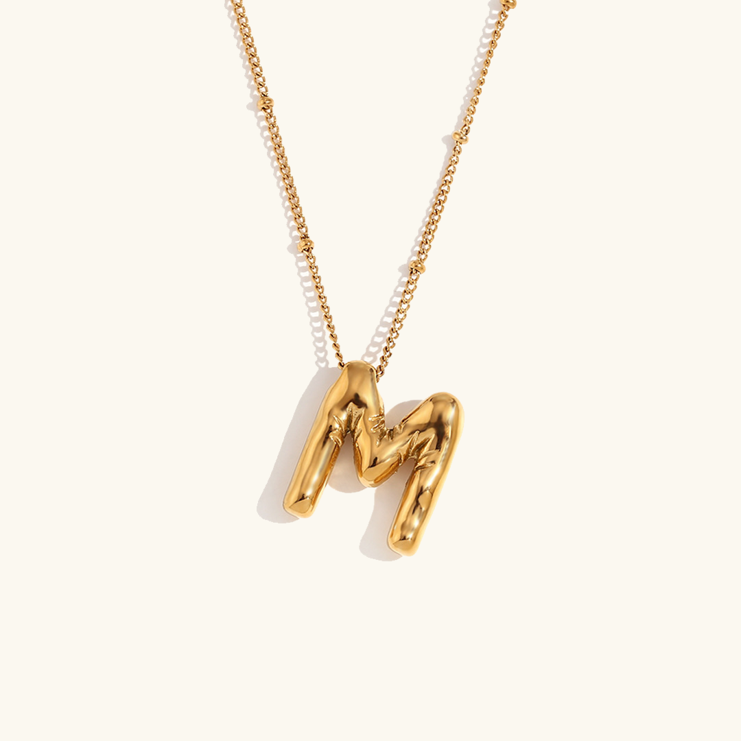 Gold Initial Necklace