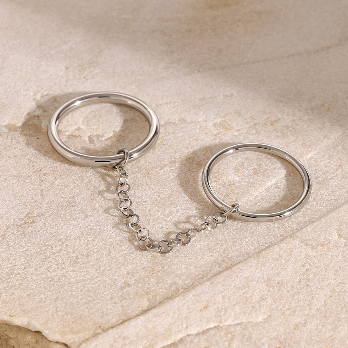 Bridget Stacked Chain Ring