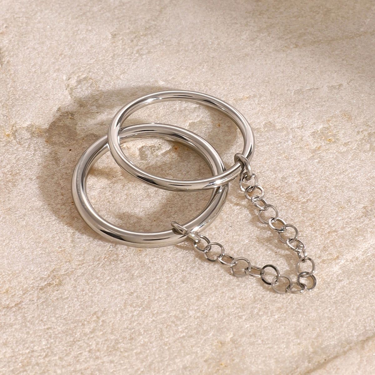 Bridget Stacked Chain Ring