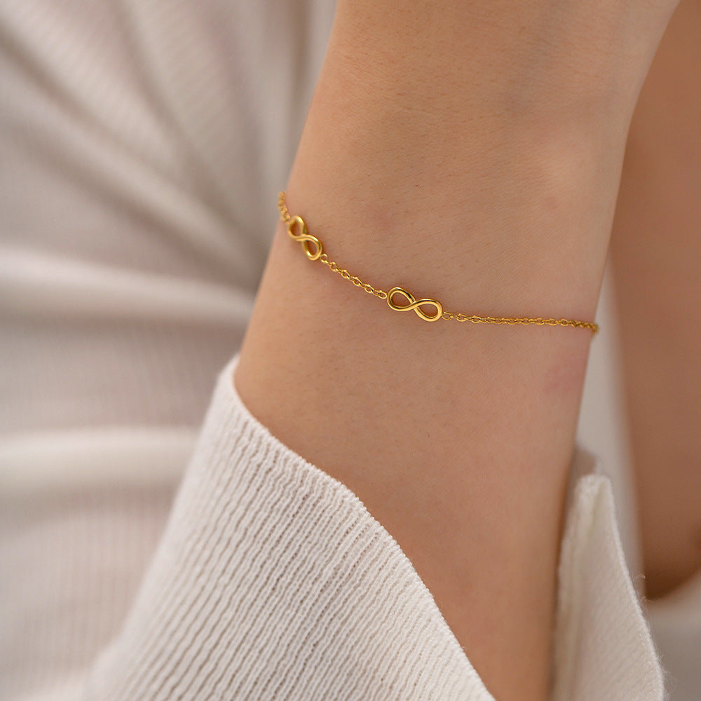 Infinite Gold Bracelet
