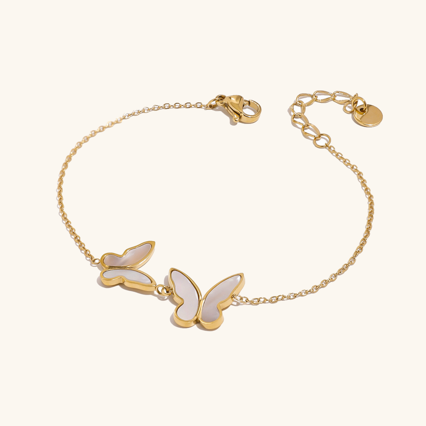 Blaire Pearl Butterfly Bracelet