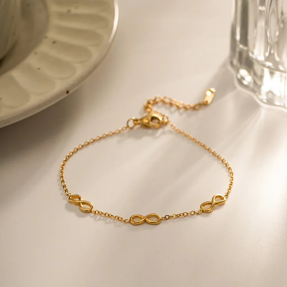 Infinite Gold Bracelet