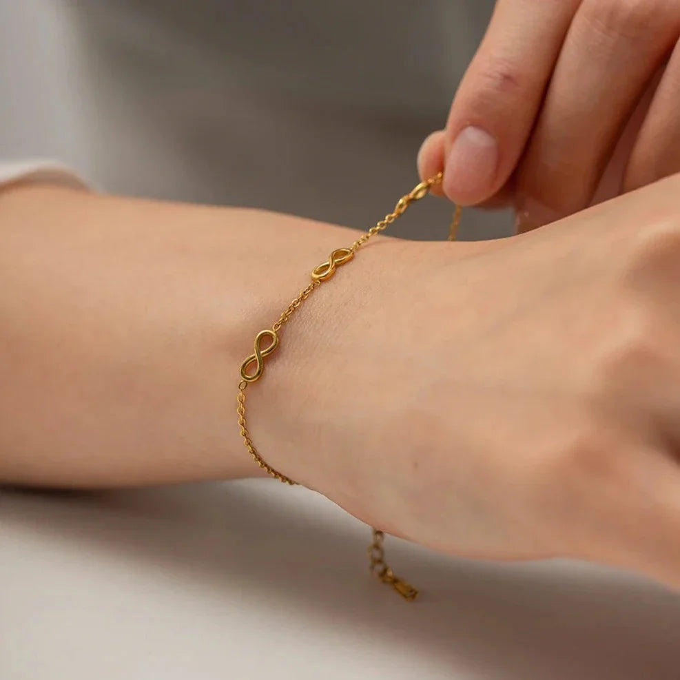 Infinite Gold Bracelet
