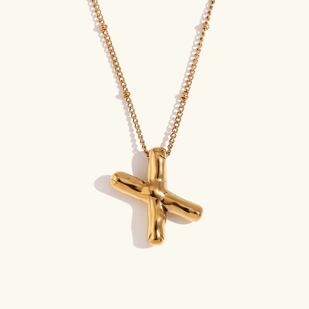 Gold Initial Necklace