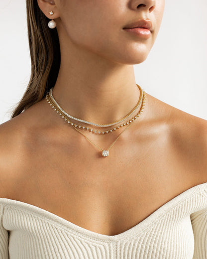 Tennis Necklace (2mm)