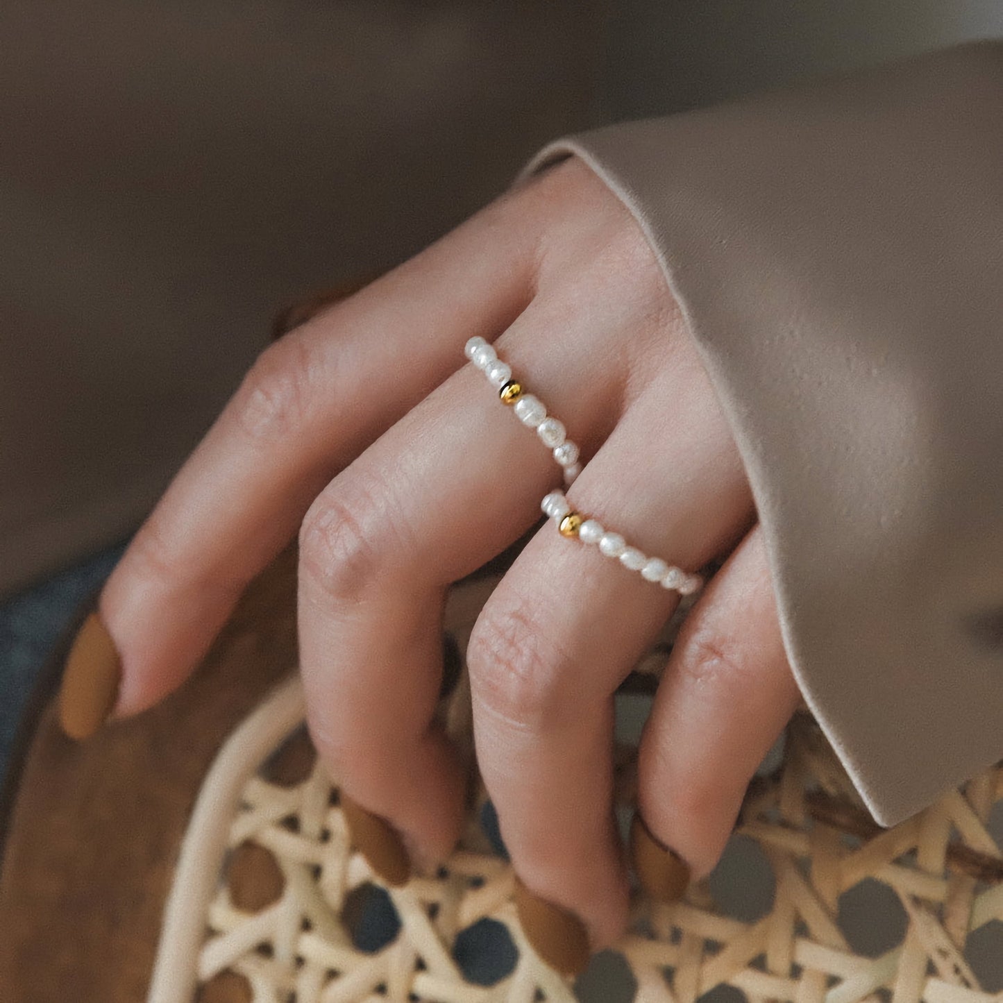 Aurora Pearl Ring