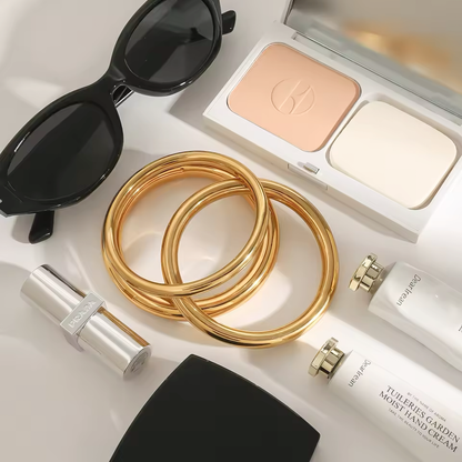 Lina Gold Bangle Bracelet