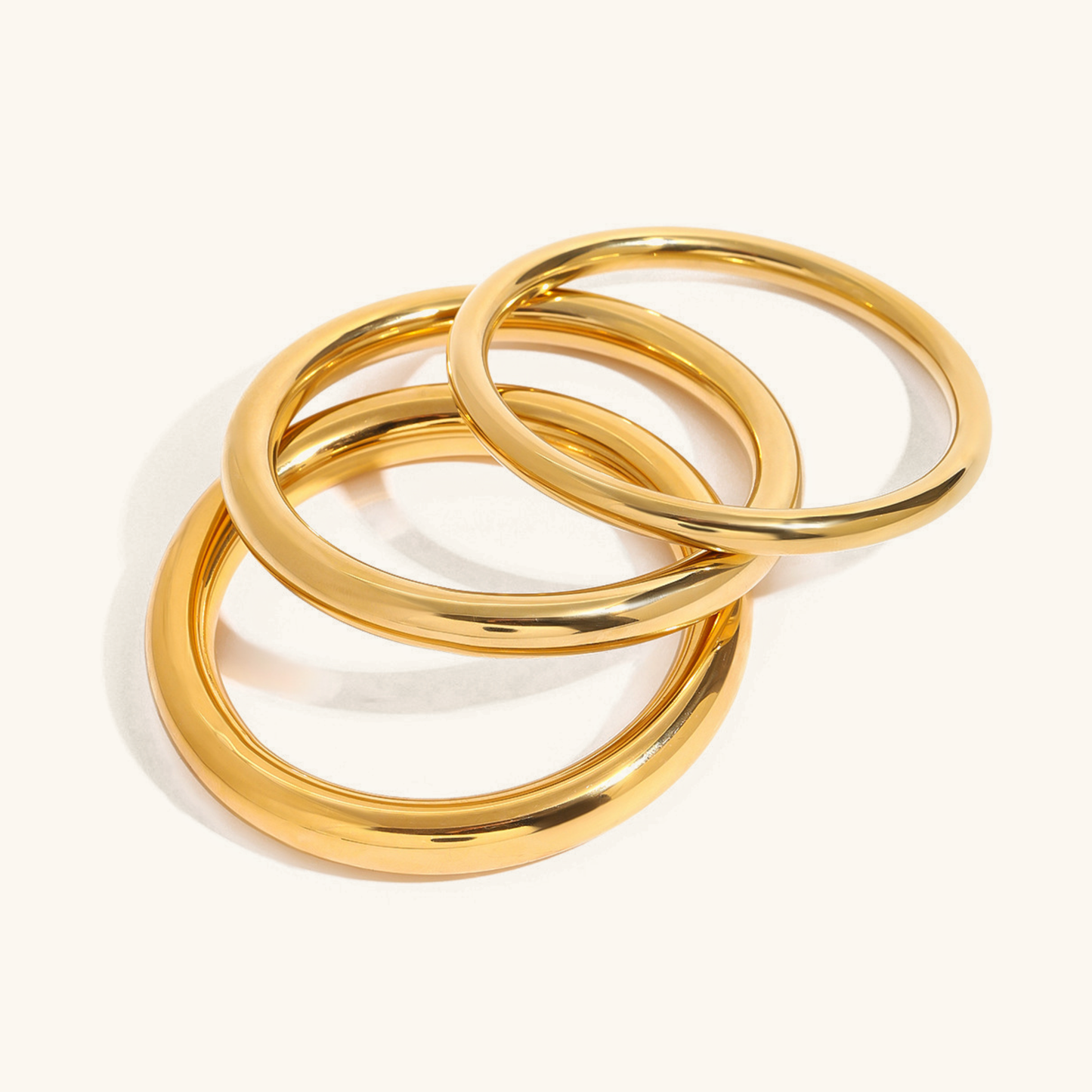 Lina Gold Bangle Bracelet