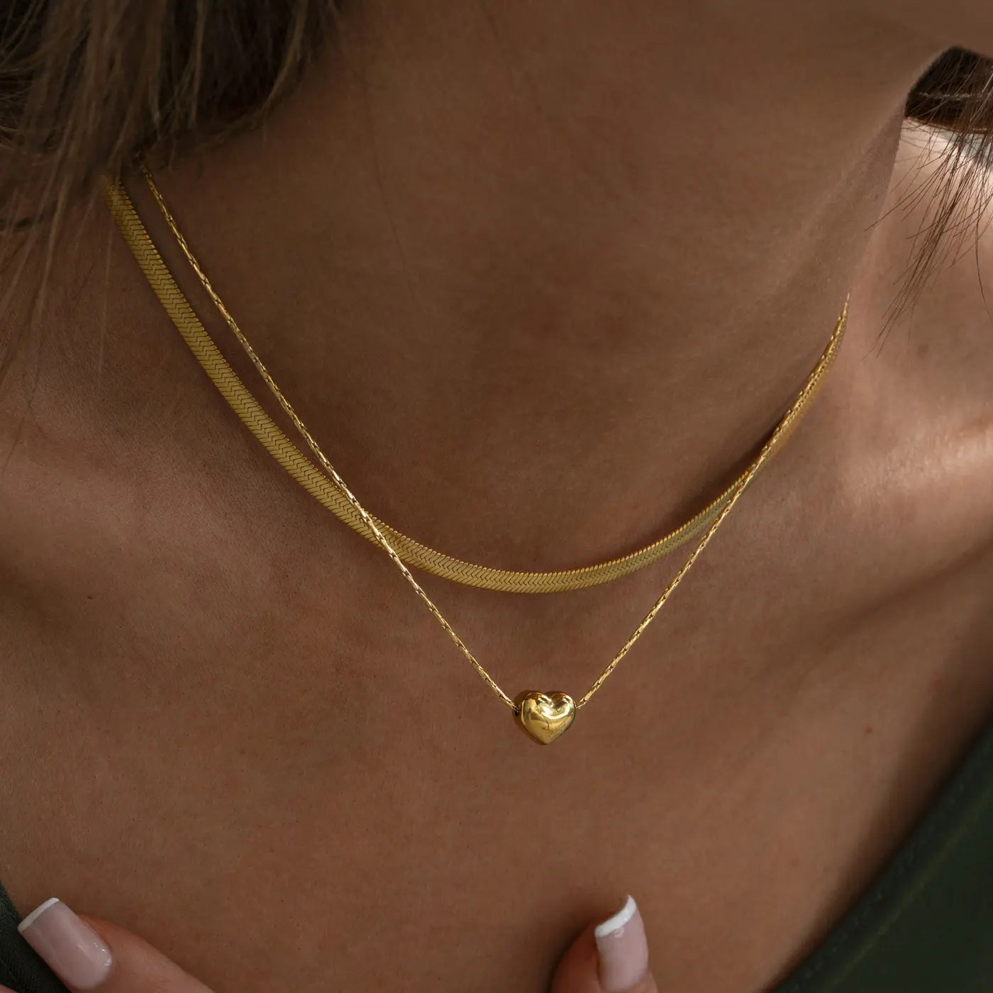 Jessica Heart Necklace