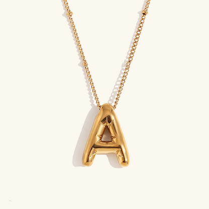 Gold Initial Necklace