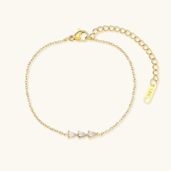 Alana Bracelet with Diamond Stones