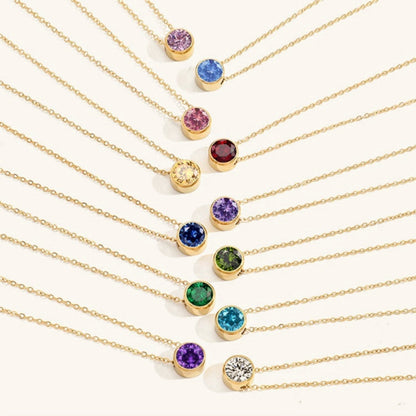 Amelia Colored Stone Necklace