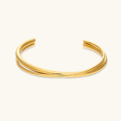 Rianne Gold Cuff Bracelet