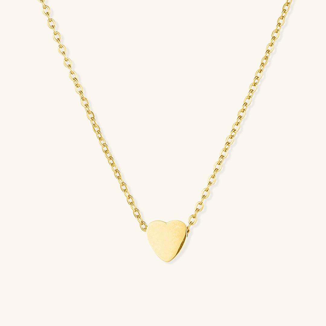 Daphne Gold Chain Heart Necklace