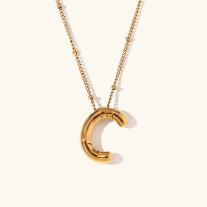Gold Initial Necklace