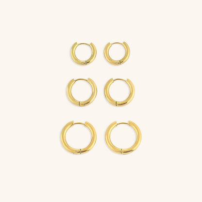 Classic Round Earrings