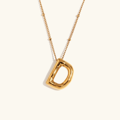 Gold Initial Necklace