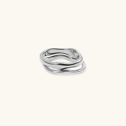 Melanie Gold Stacker Ring