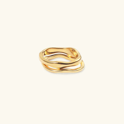 Melanie Gold Stacker Ring