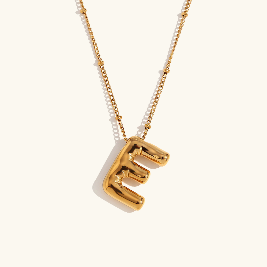 Gold Initial Necklace