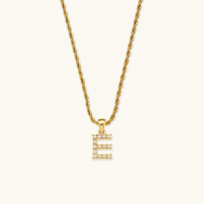 Pearl Necklace with Initial - Elodie
