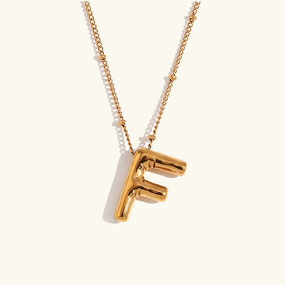 Gold Initial Necklace