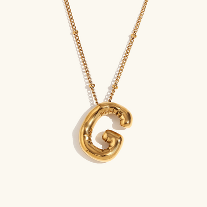 Gold Initial Necklace