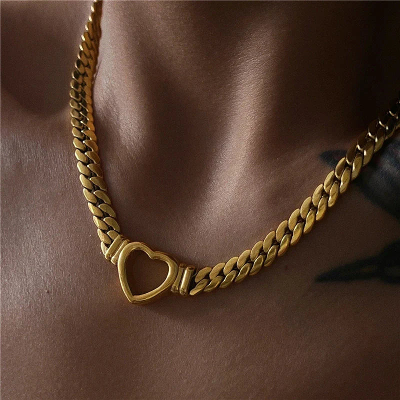 Vali Heart Choker Necklace