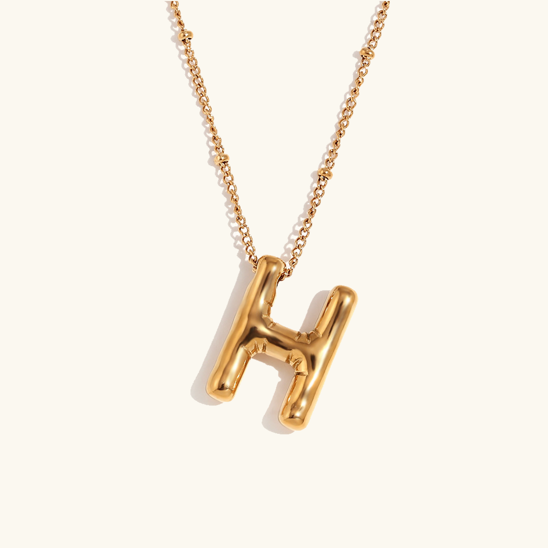 Gold Initial Necklace