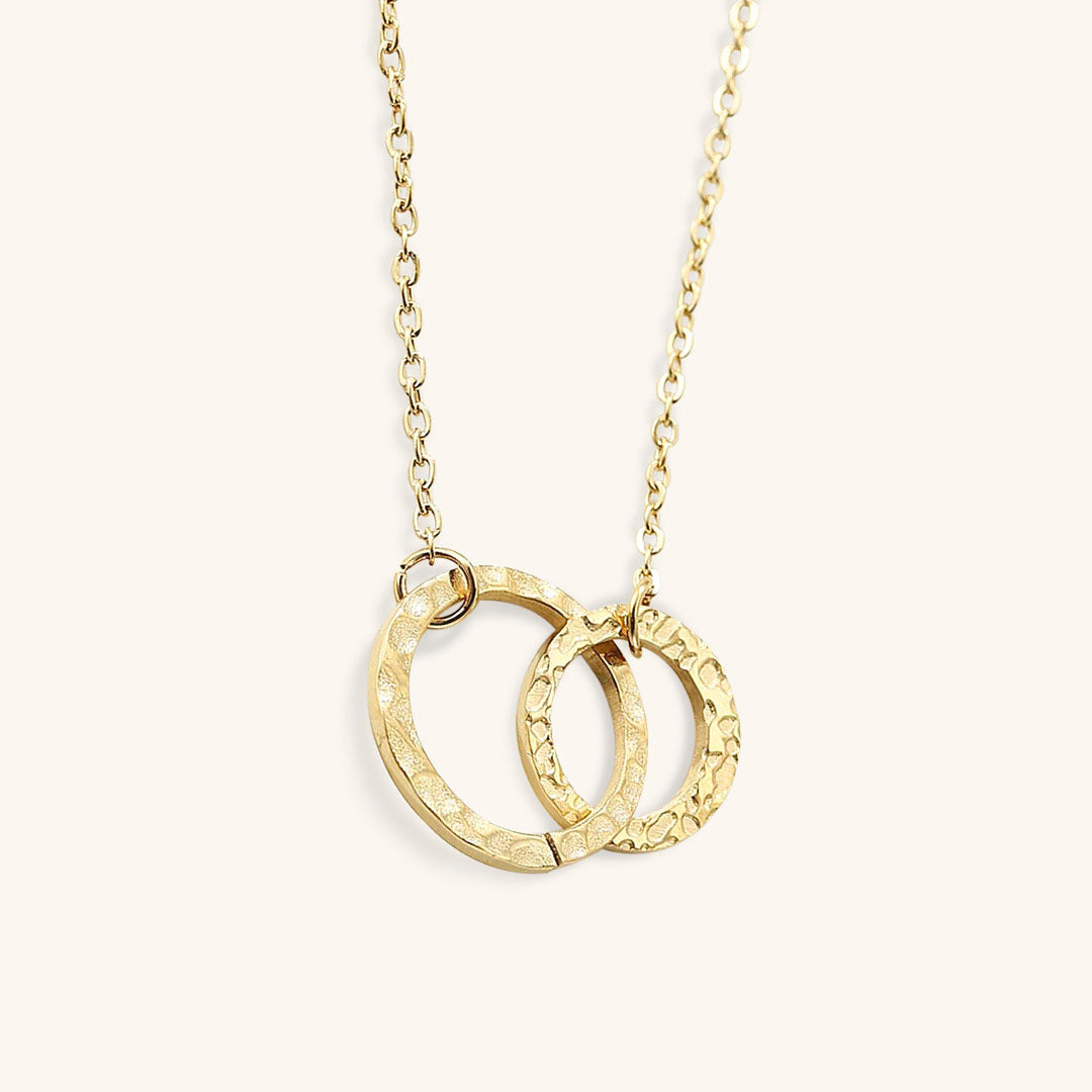 Isabelle Double Hoop Necklace