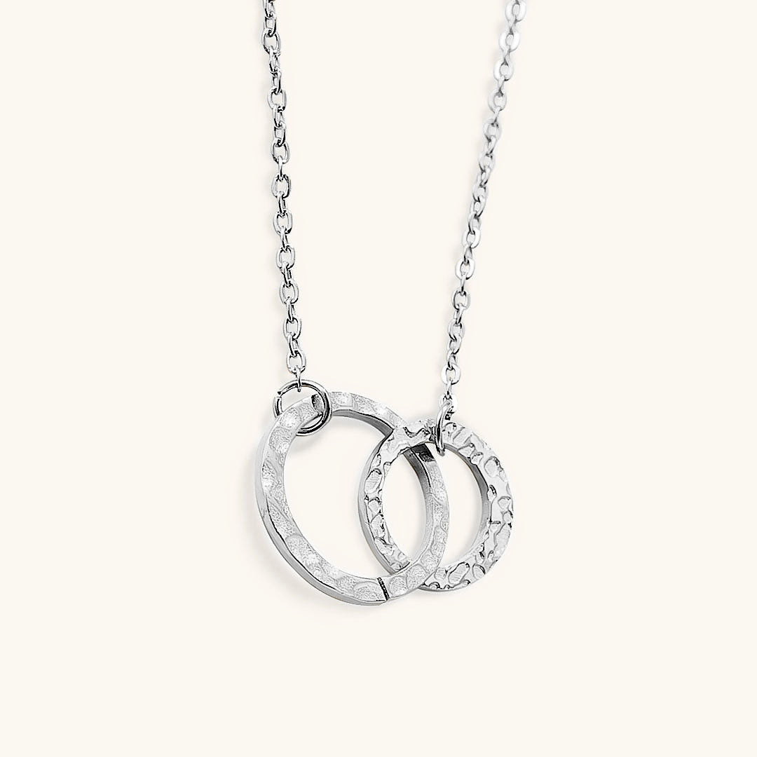 Isabelle Double Hoop Necklace