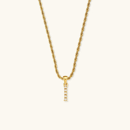 Pearl Necklace with Initial - Elodie