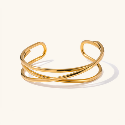 Dolly Gold Plated Bangle Bracelet