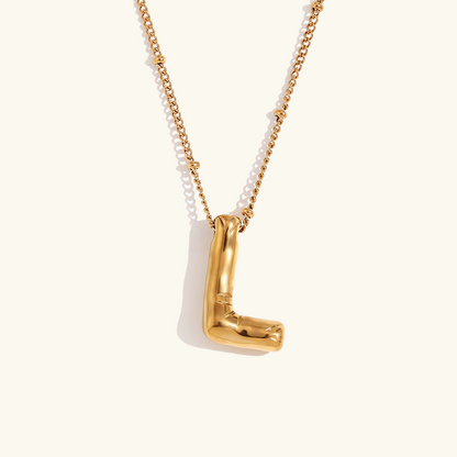 Gold Initial Necklace
