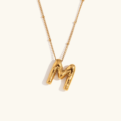 Gold Initial Necklace