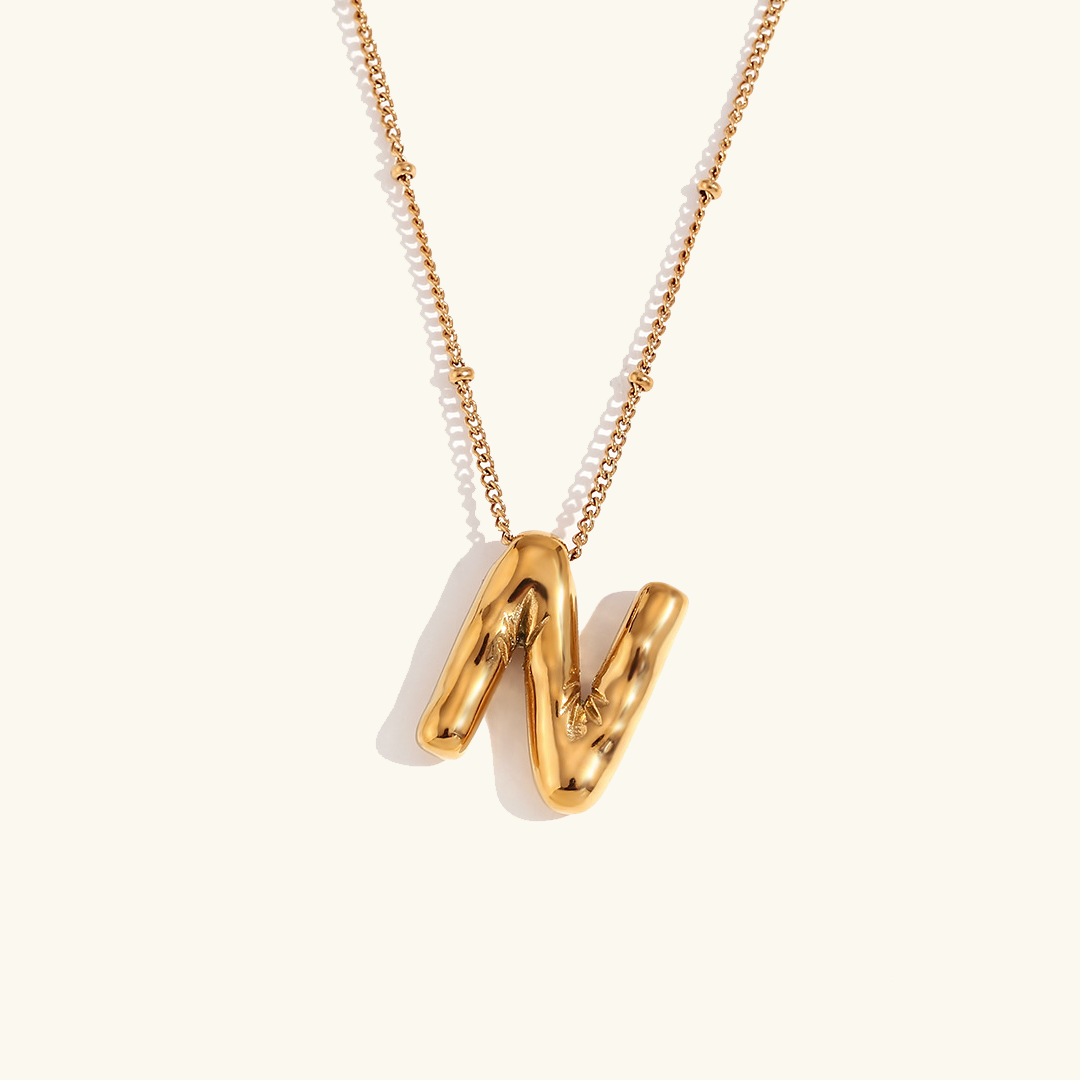Gold Initial Necklace