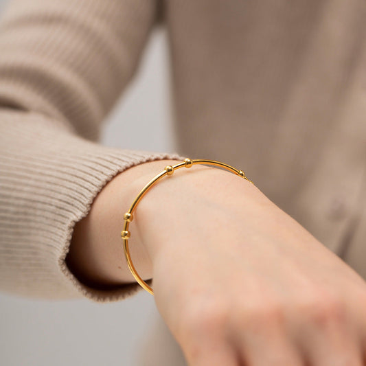 Alora Gold Cuff Bracelet