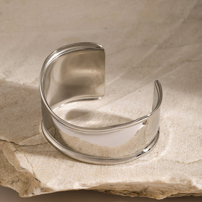 Rachel Gold Cuff Bracelet