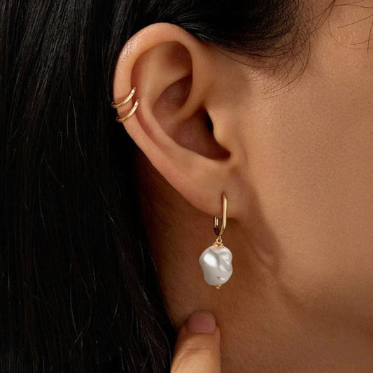 Denise Pearl Earrings