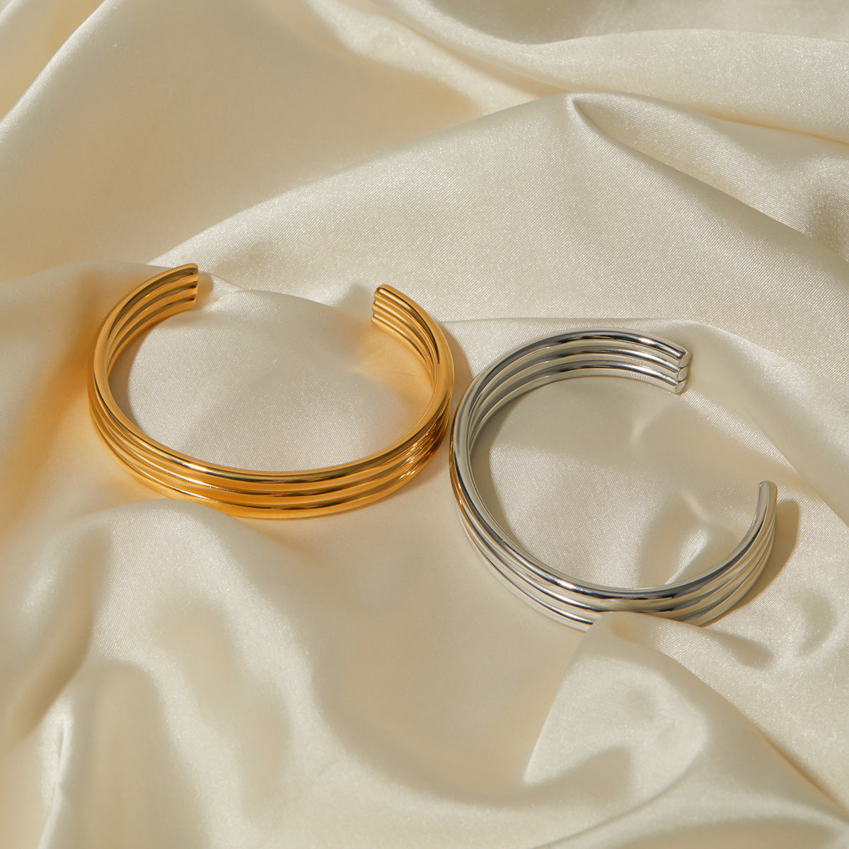 Odette Gold-Plated Cuff Bracelet