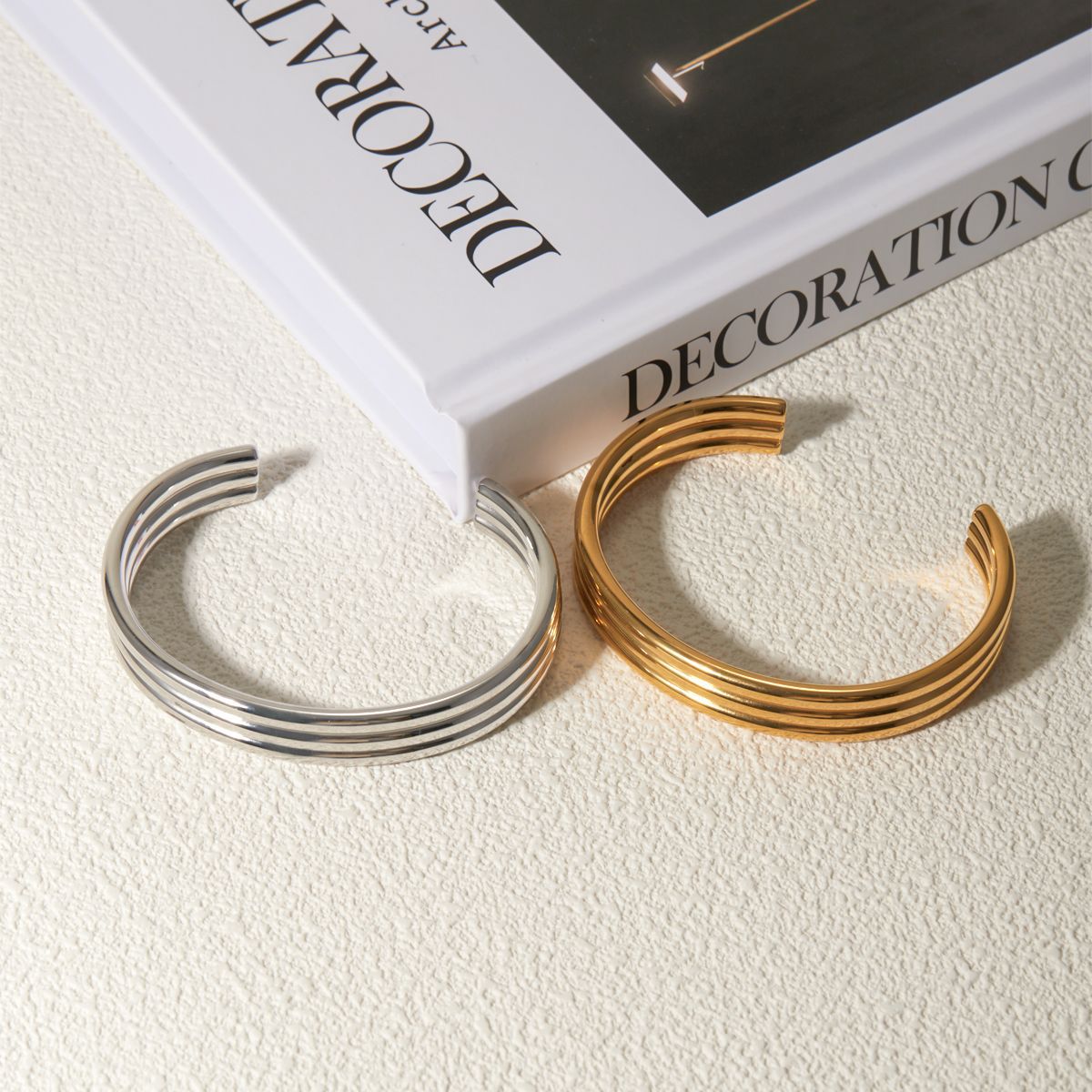 Odette Gold-Plated Cuff Bracelet