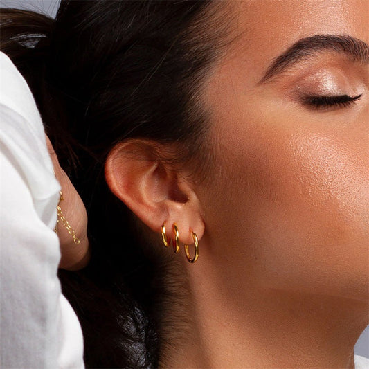 Classic Round Earrings