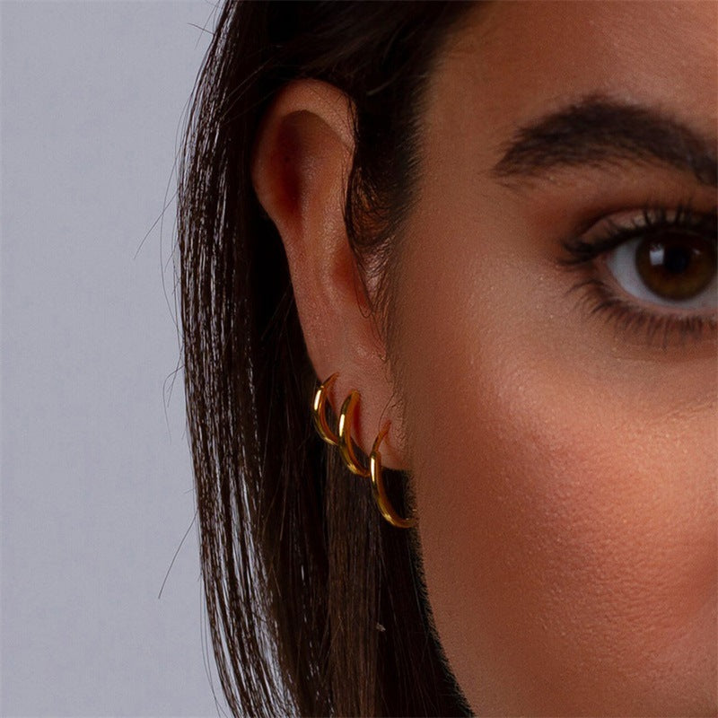 Classic Round Earrings