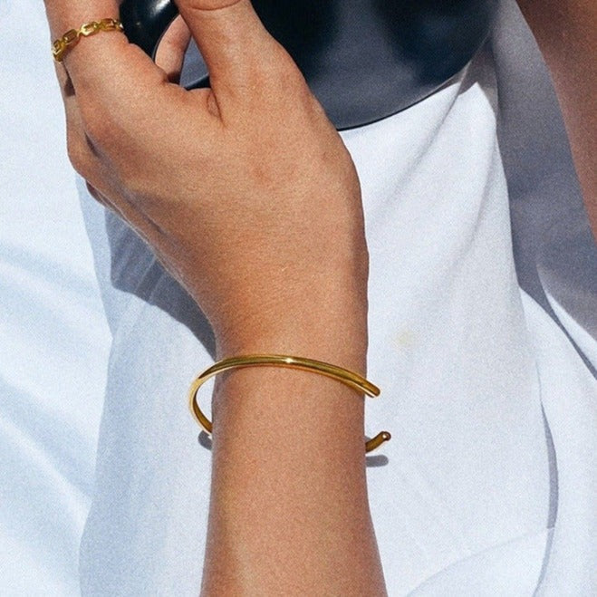 Ara Gold Cuff Bracelet