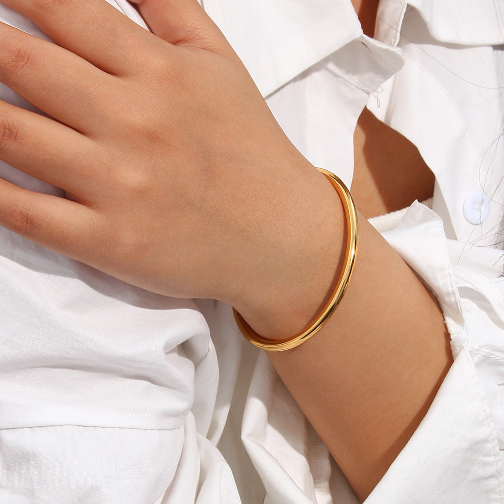 Ara Gold Cuff Bracelet