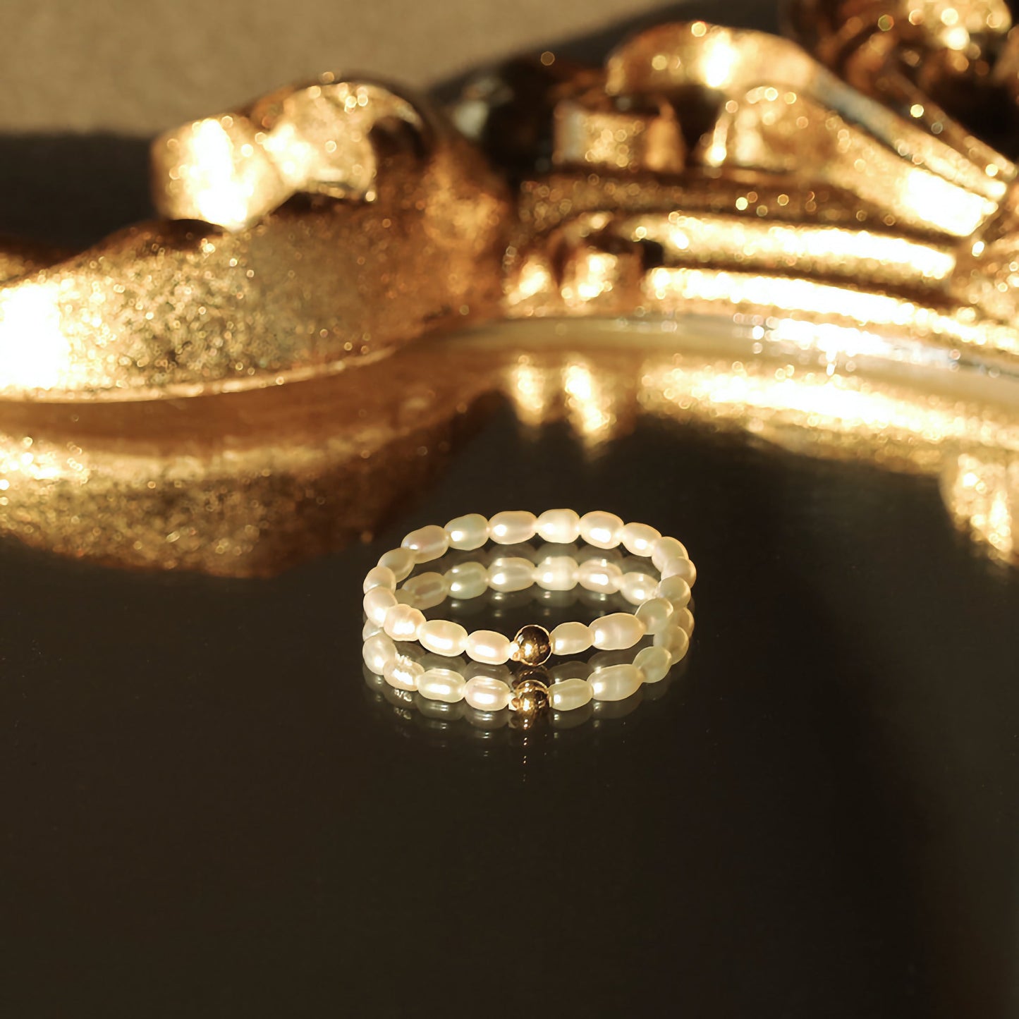 Aurora Pearl Ring