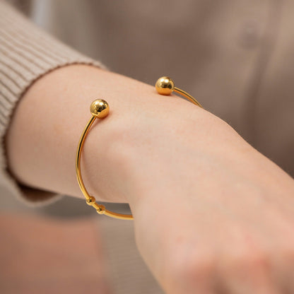 Alora Gold Cuff Bracelet