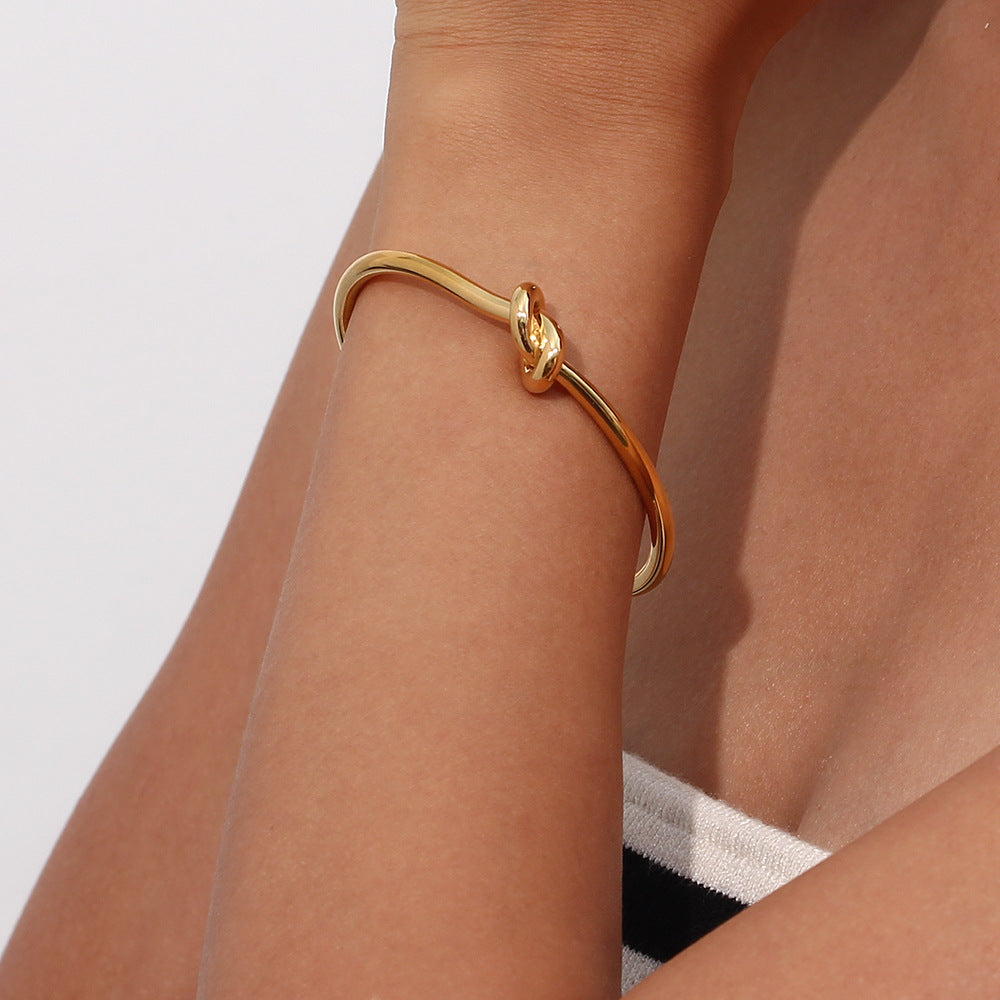 Louisa Gold Cuff Bracelet